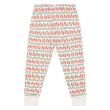 Christmas Lobsters Two Piece Kids Henley Pajamas
