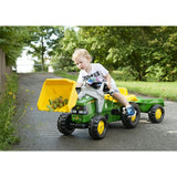 John Deere Kid Tractor w/Trailer