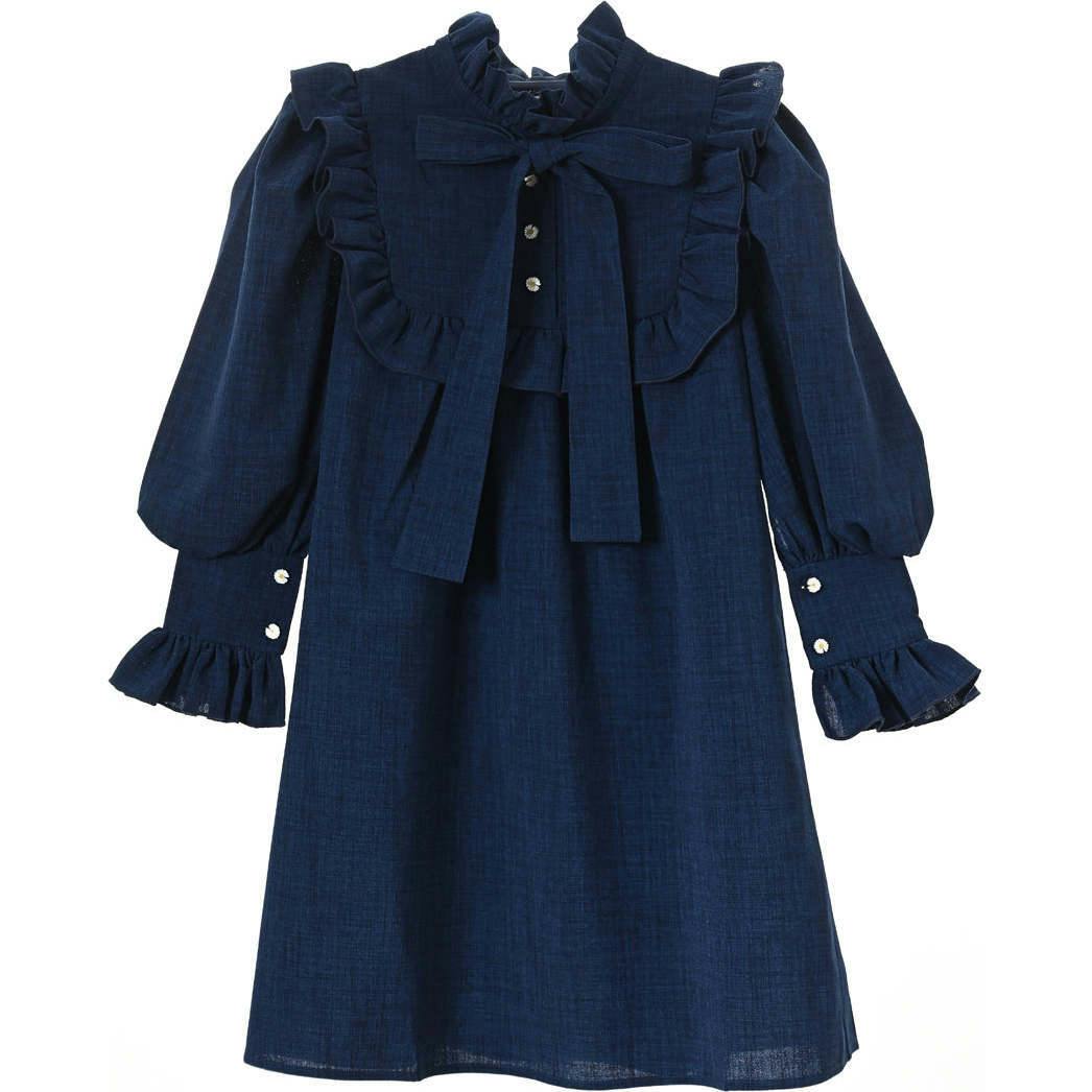 Brigitte dress (dark sapphire blue)