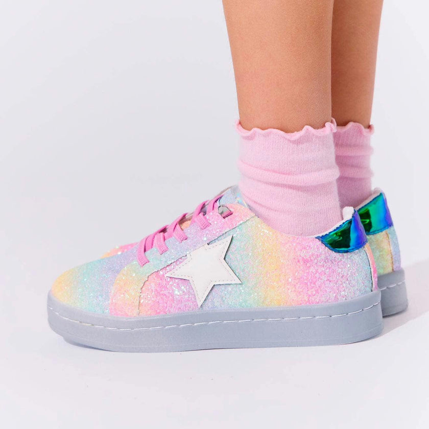 Ombre Glitter Star Sneakers