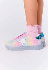 Ombre Glitter Star Sneakers
