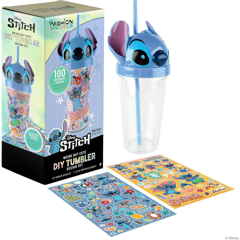 Disney Stitch: Diy Tumbler Design Kit