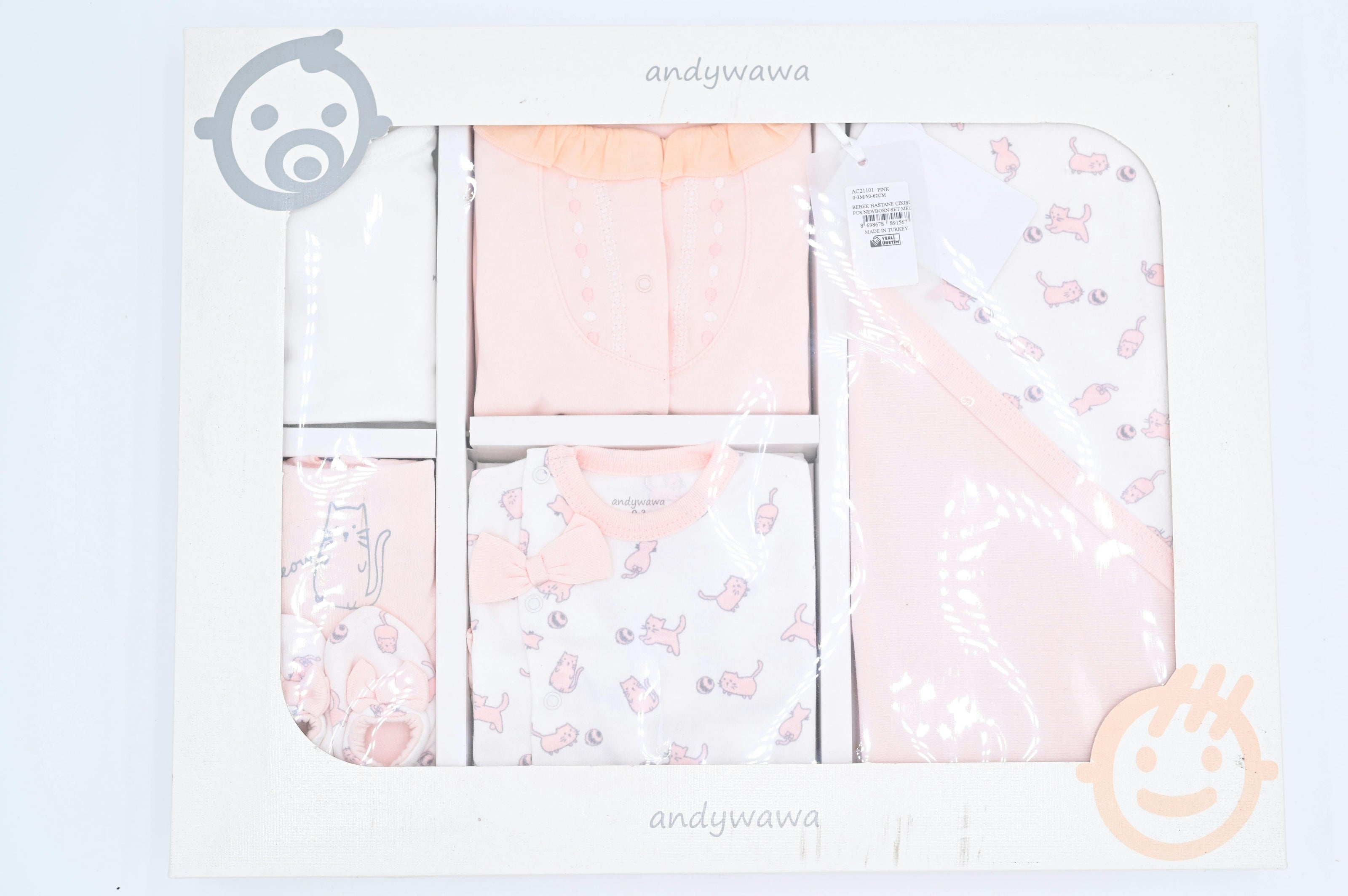Pink 10 Piece Newborn Set