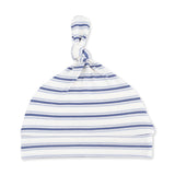 Vintage Stripe Blue - Knotted Hat