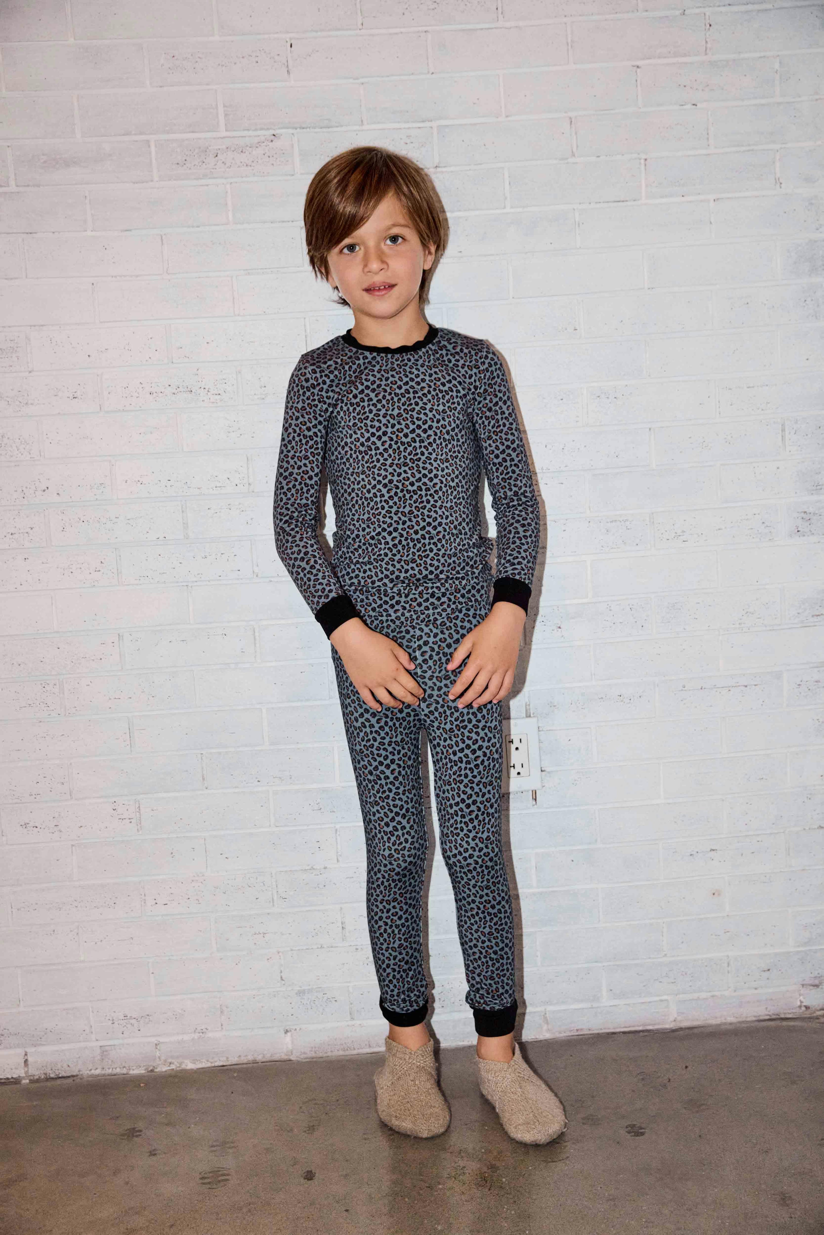 Bamboo Leopard Loungewear Set