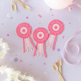 Pink Rodeo Ribbon Guest Napkins