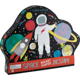 Space Rocket Shaped 80-Piece Puzzle