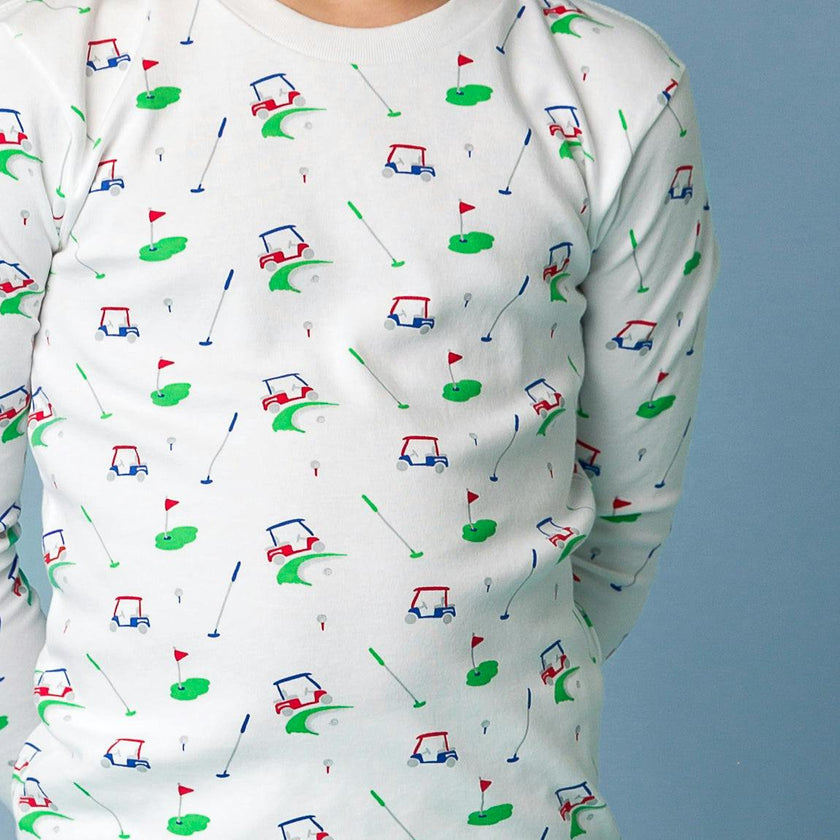 The Organic Long Sleeve Pajama Set [Par Tee]