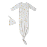 Organic Kimono Knotted Sleep Gown