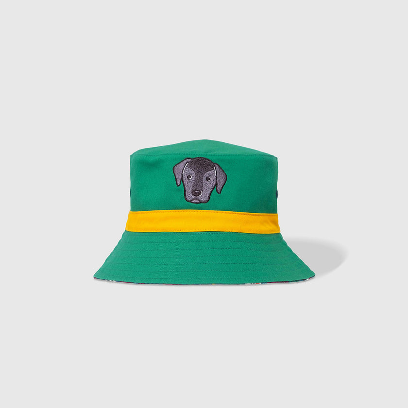 Reversible Bucket Hat – Pals in Print Collection: Walter & Friends