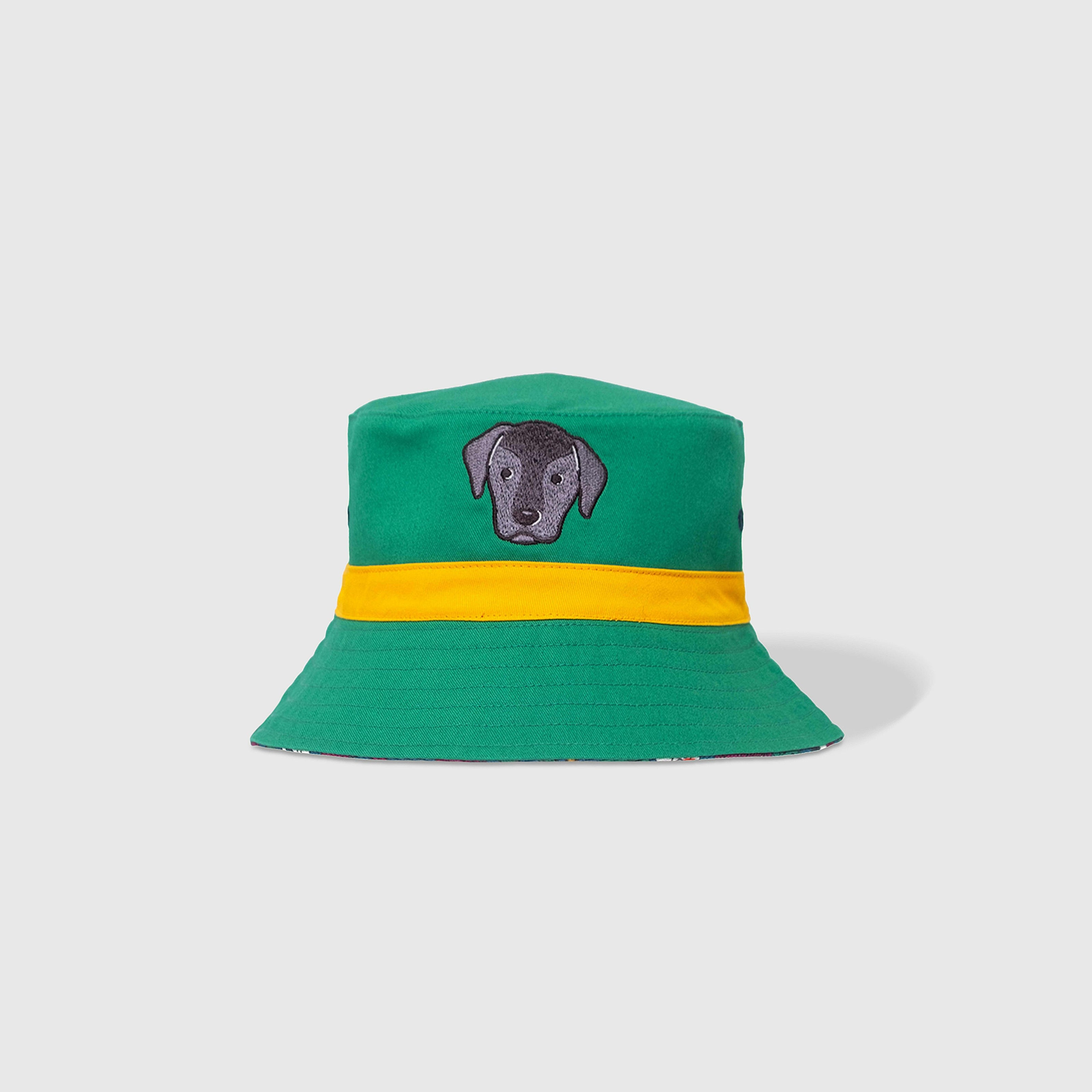 Reversible Bucket Hat – Pals in Print Collection: Walter & Friends