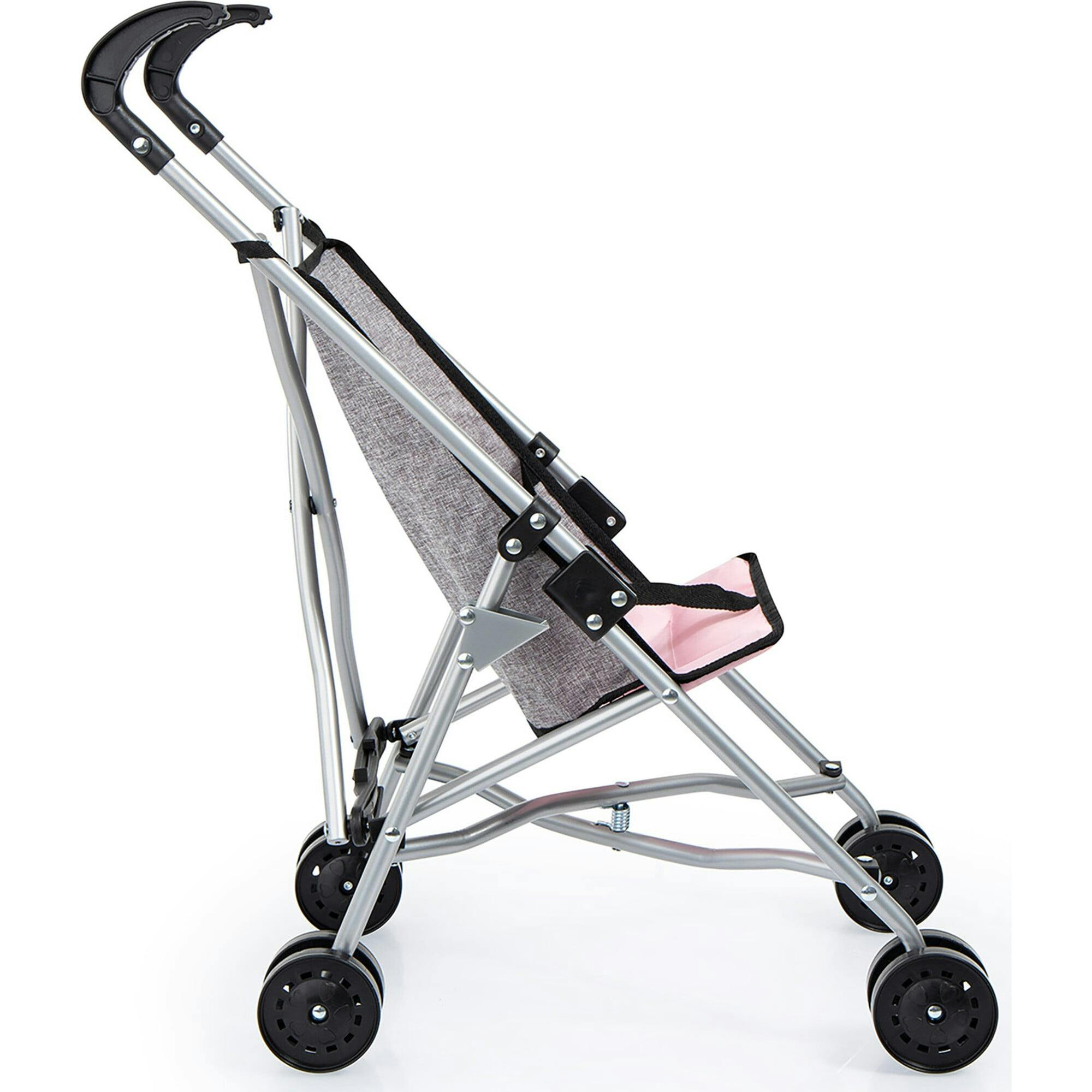 Doll Umbrella Stroller in Grey