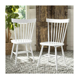Set of 2 Parker Spindle Accent Chairs