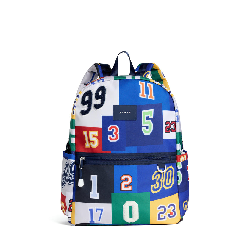 Kane Double Pocket Backpack, Varsity Numbers