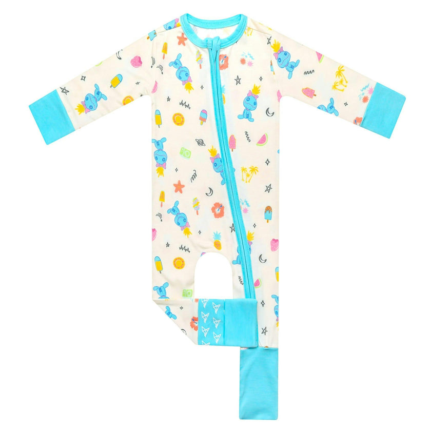 Convertible Zip-Up Footie - Disney Scrump Dreamsicles