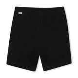 White & Black Logo Short Set