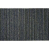 Skinny Stripe Shag Floor Mat, Green
