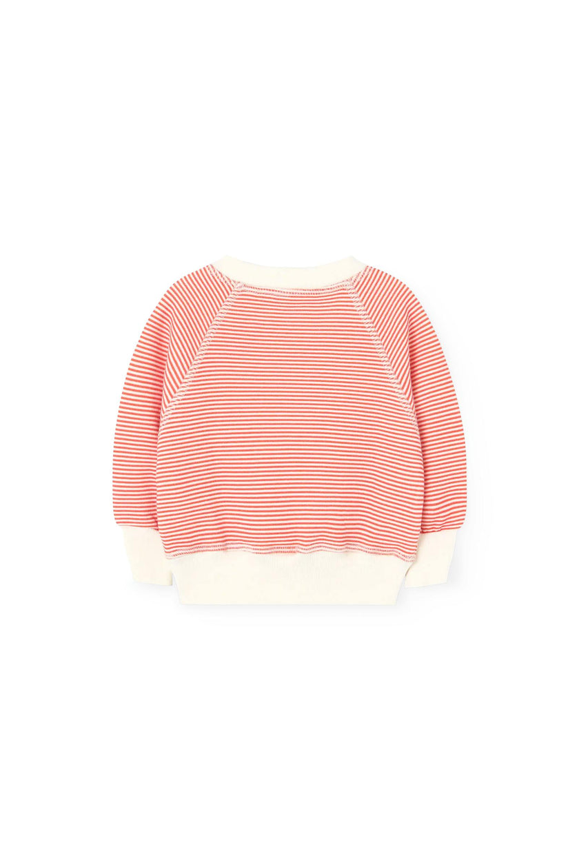 Striped Jackal Sweatshirt for baby