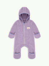 children's merino wool overall - lilac