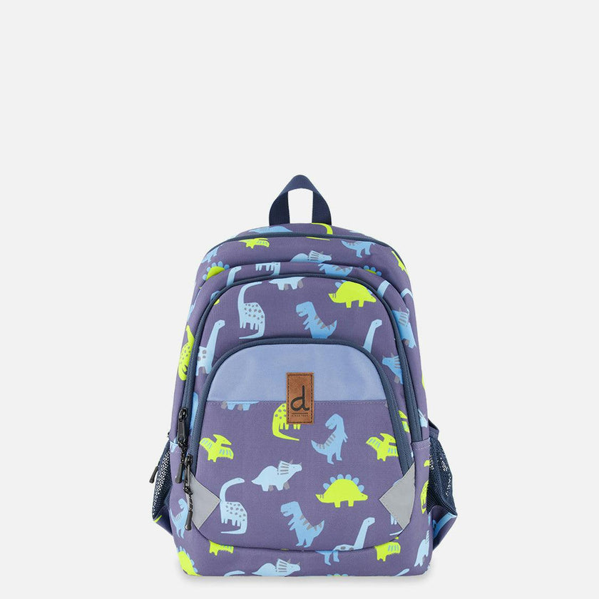Little Boy Dinos Multi-Compartment Backpack