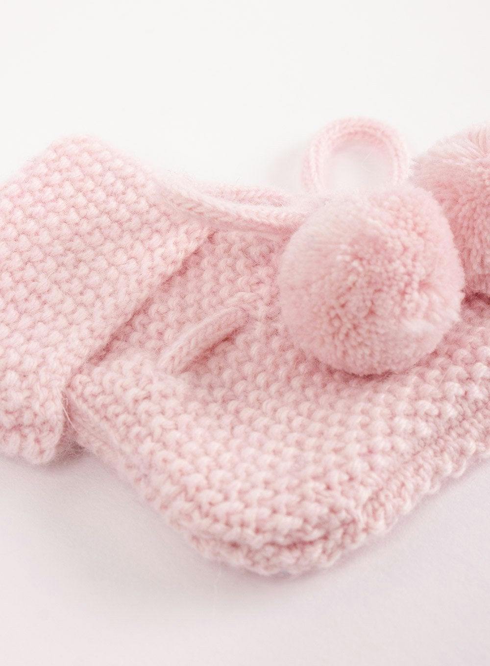 Baby Booties in Pink