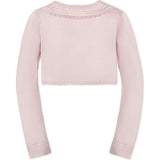 Organic Cropped Special Detail Sweater Cardigan