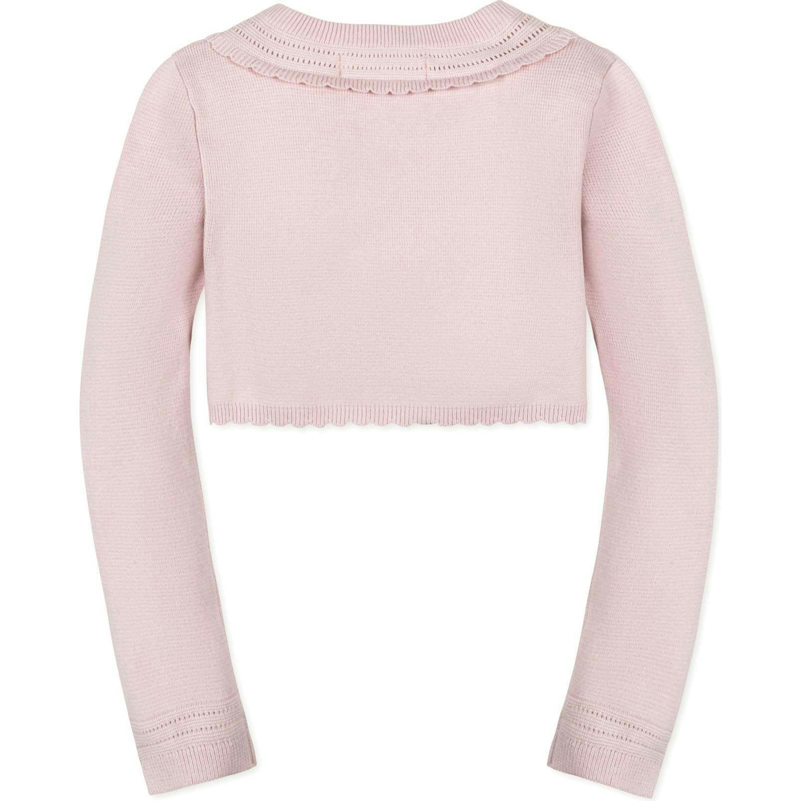 Organic Cropped Special Detail Sweater Cardigan