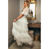 Whimsical Dress in White