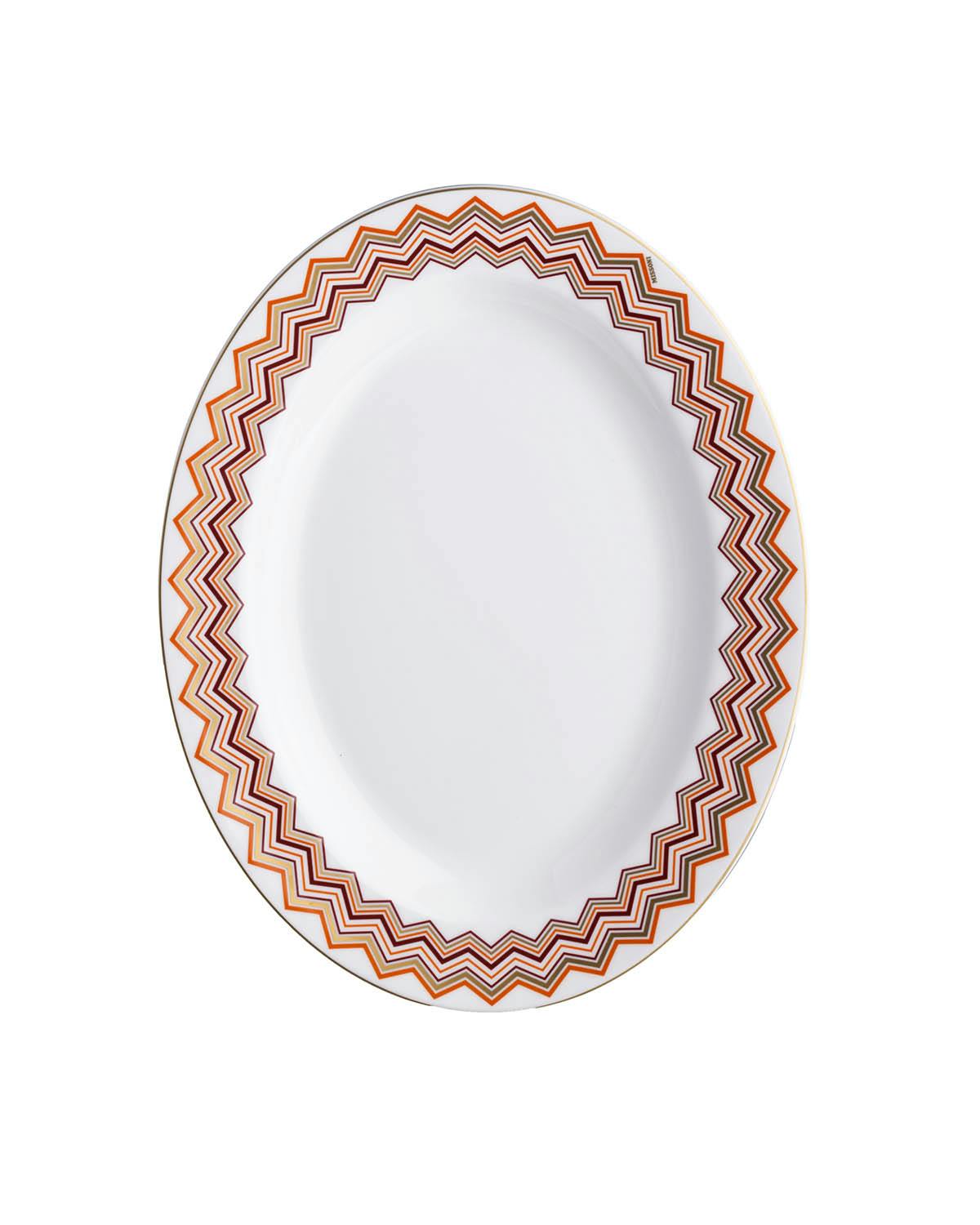 Oval Dish ICONIC diam. 14