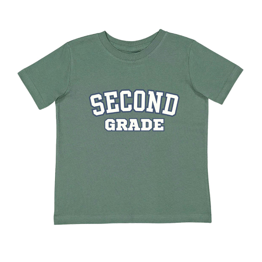 Second Grade Varsity Short Sleeve T-Shirt