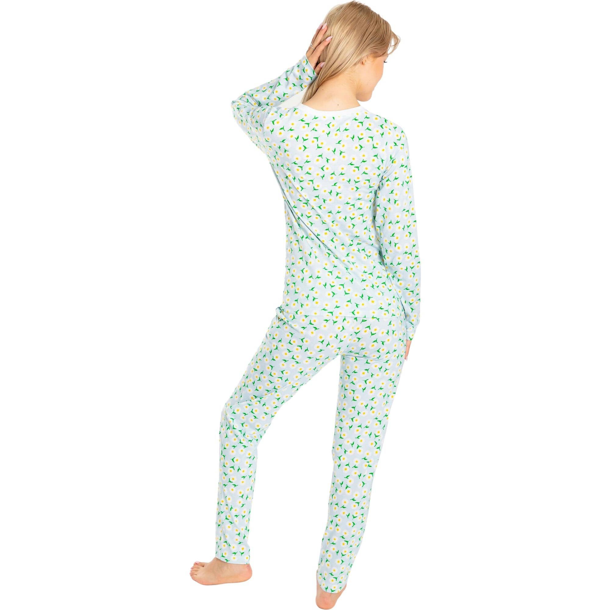 Women's Daisy Jersey Long Set