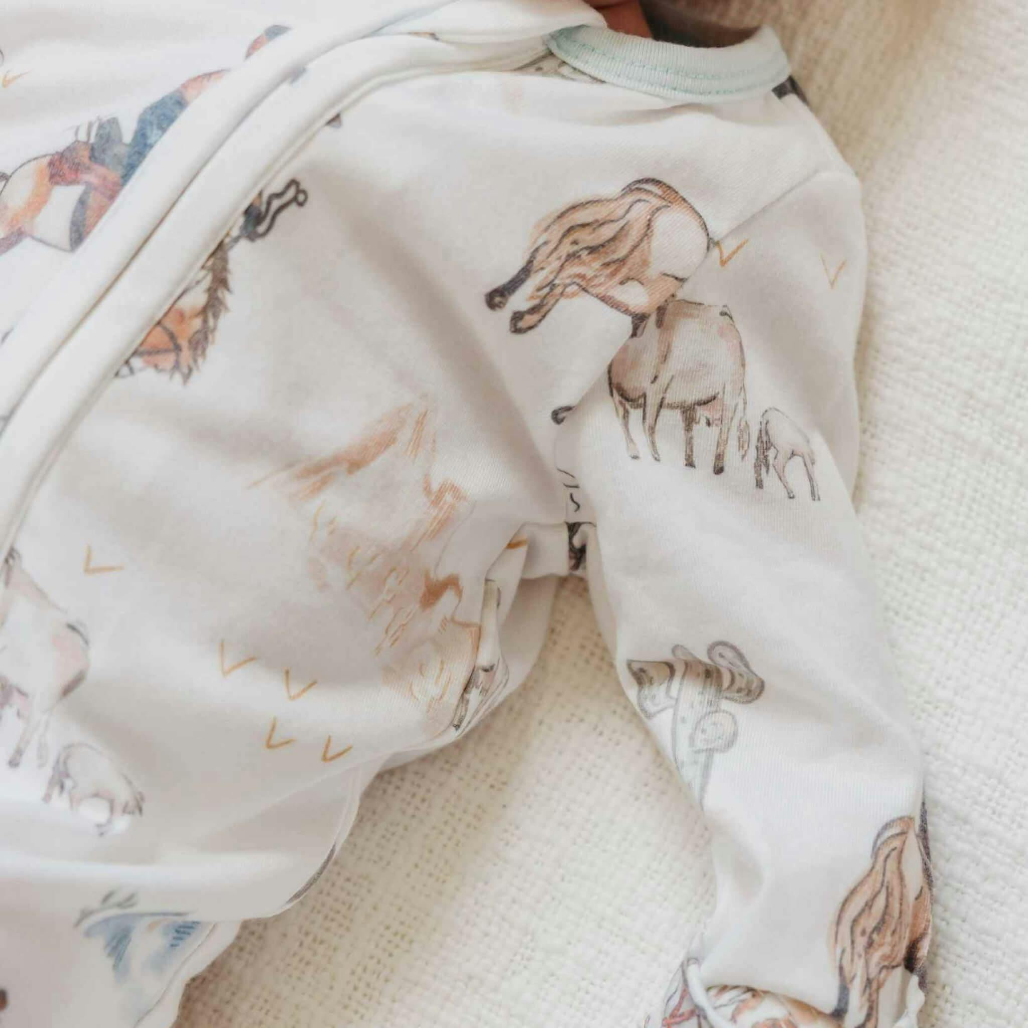 Zip-Up Footie Pajama - Boone