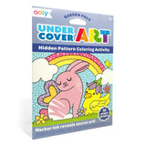Undercover Art Hidden Pattern Coloring Activity Art Cards - Garden Pals
