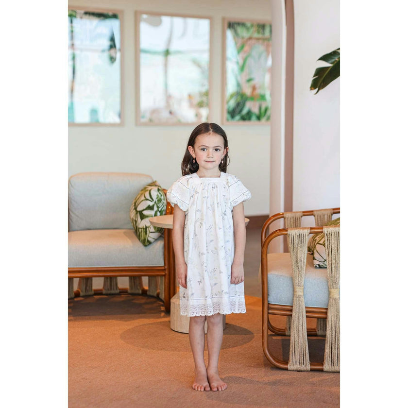 Pretty Poppies Short Sleeve Dress