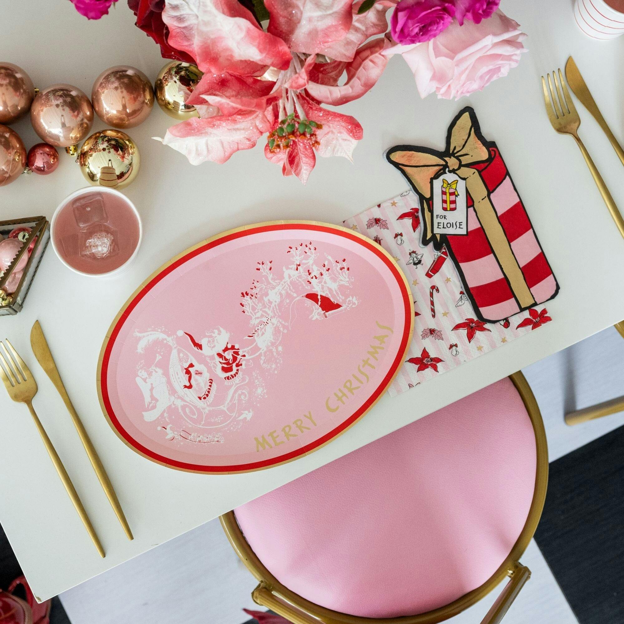 Eloise Christmas Platters