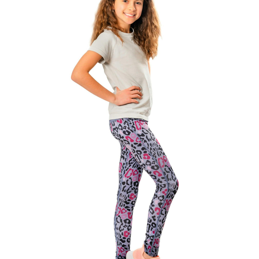 Ame Leopard Printed Activewear Leggings