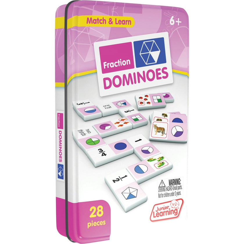 Fraction Dominoes: Skill Development in Fractions