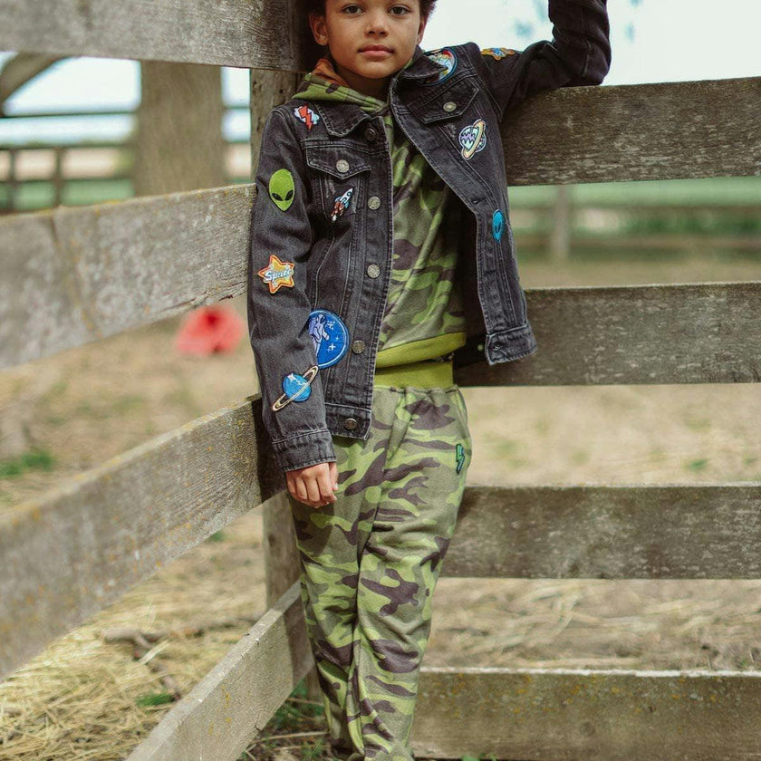 Interstellar Patched Jacket