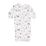 Cute Farm Animals Uni - Lap Shoulder Gown