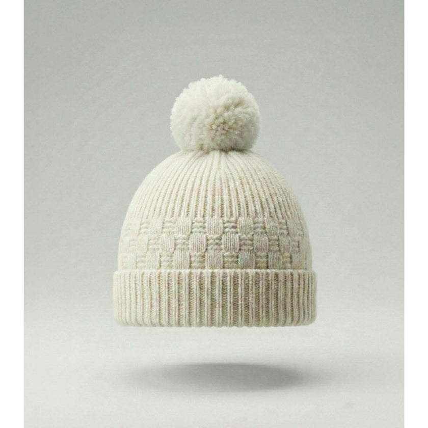 The Aspen Cashmere Baby Beanie | Cream