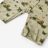 Forest Party Corduroy Snap Jumper