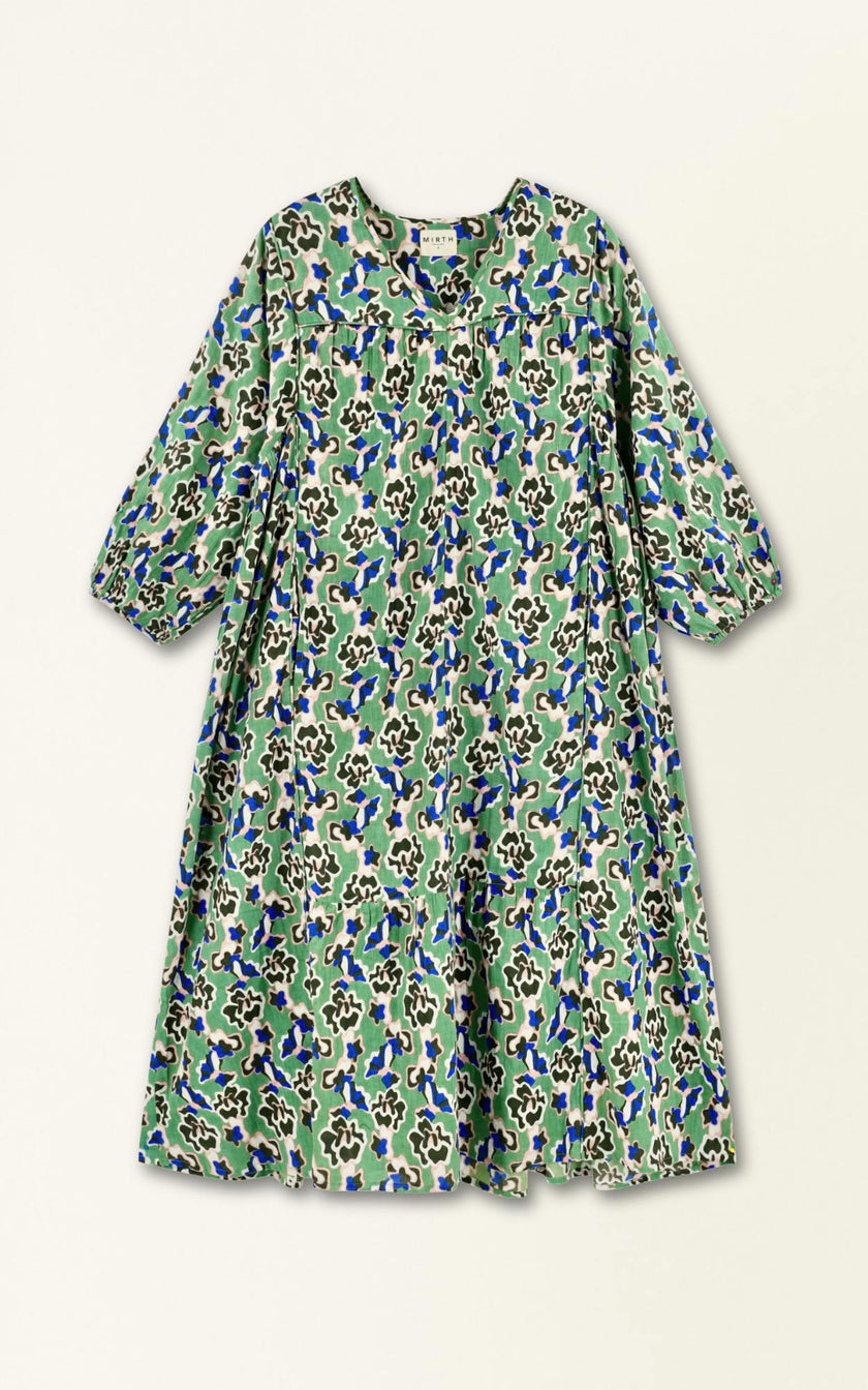 Belem Dress in Mint Orchid