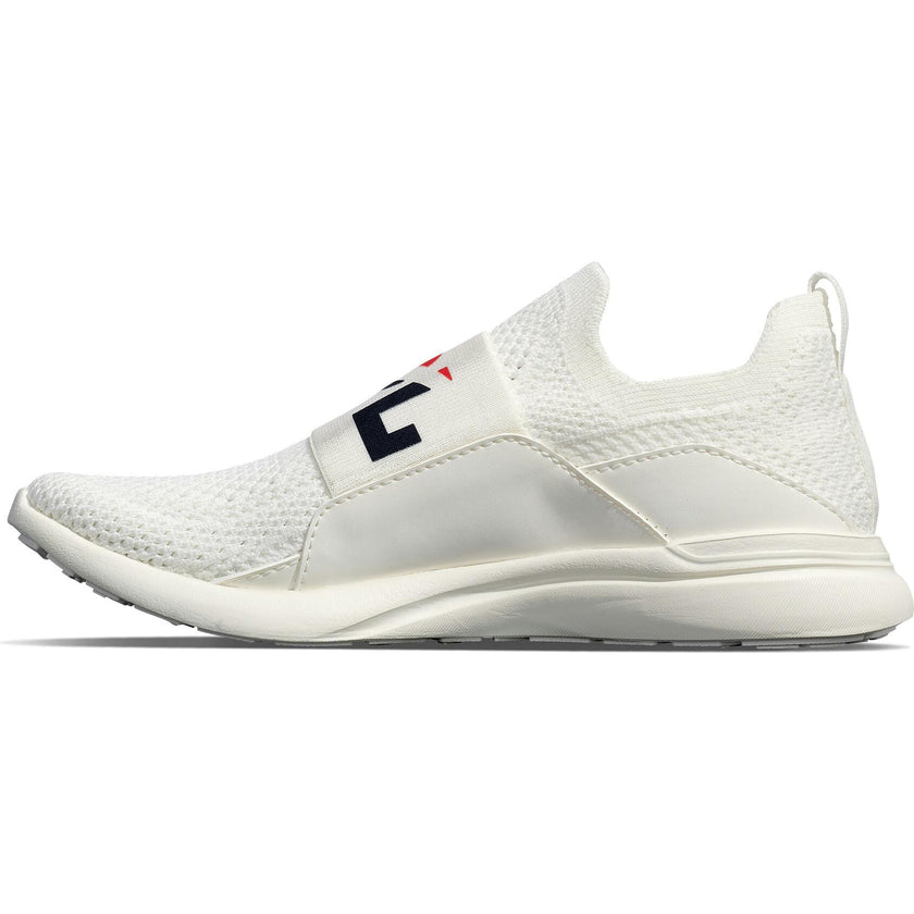 Youth's TechLoom Bliss Ivory / Red / Navy, White