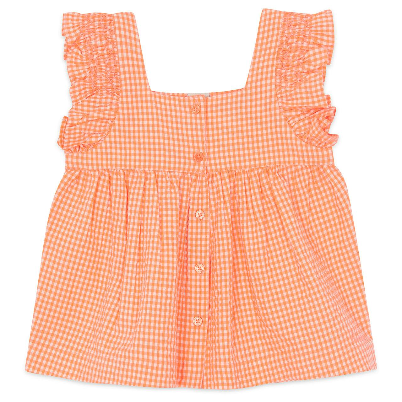 BONTON Nelly Tank Top - Carreau Fluo