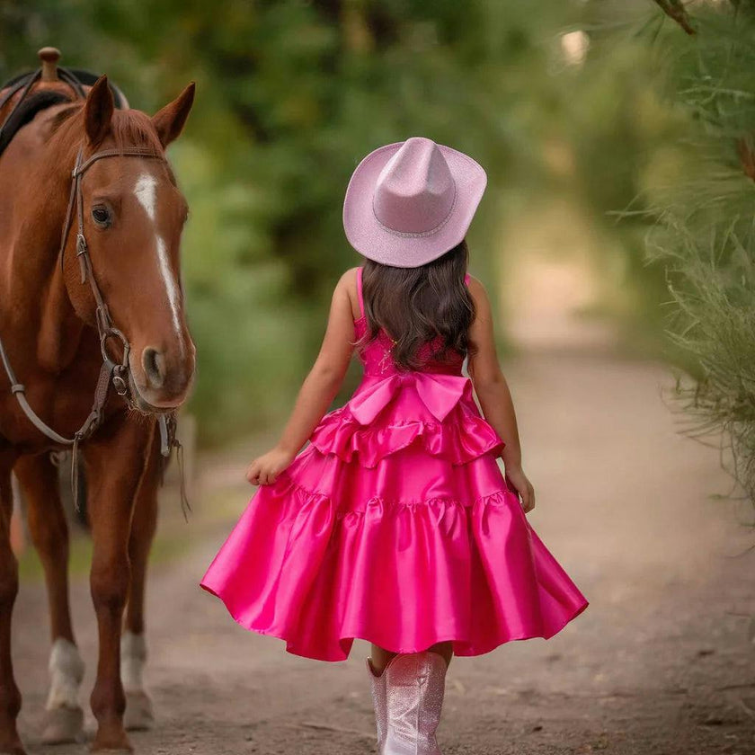 Wildflower Cowgirl Ruffle Dress