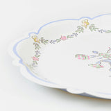 Chintz Border Dinner Plates