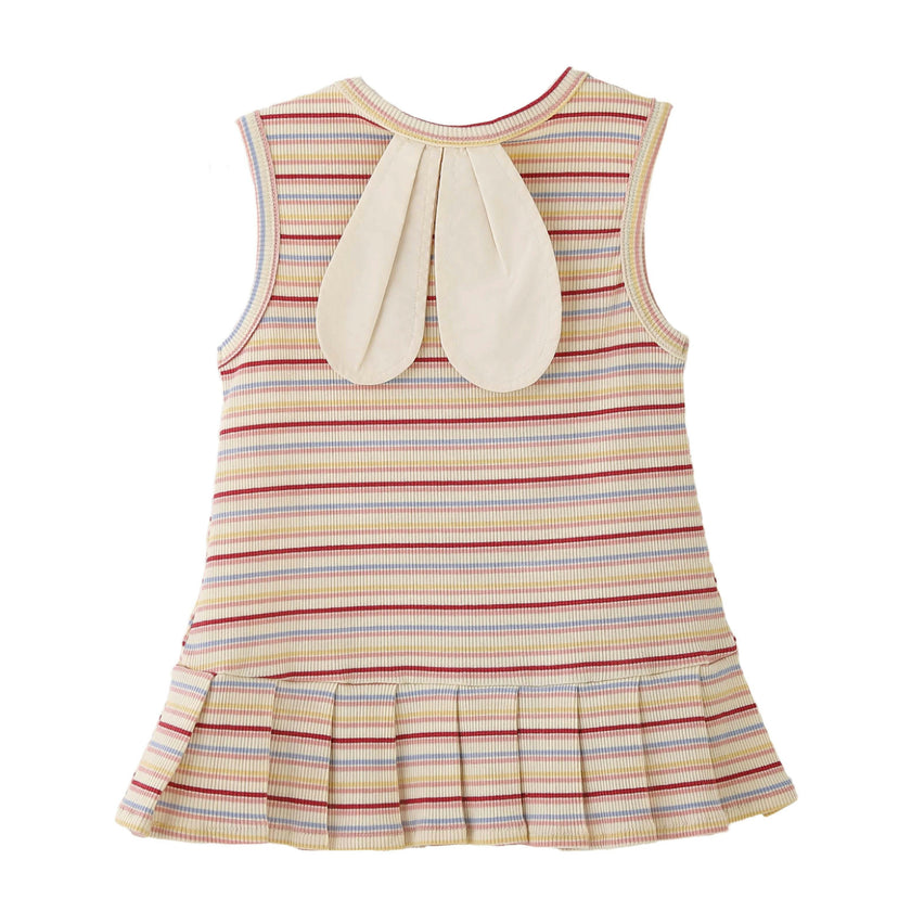 Orange Stripe Bunny Dress