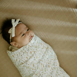 Organic Cotton Muslin Crib Sheet - Driftwood