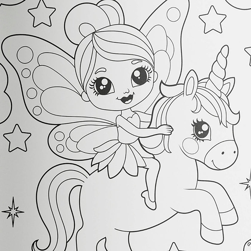 Kaleidoscope: Coloring Book - Unicorn Magic