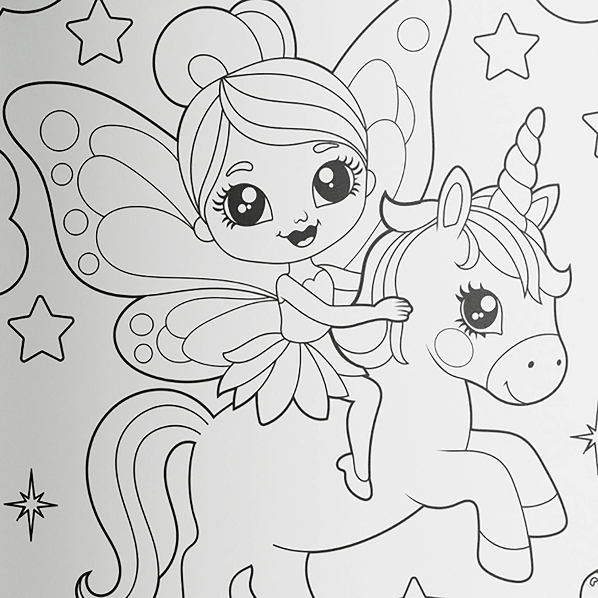 Kaleidoscope: Coloring Book - Unicorn Magic